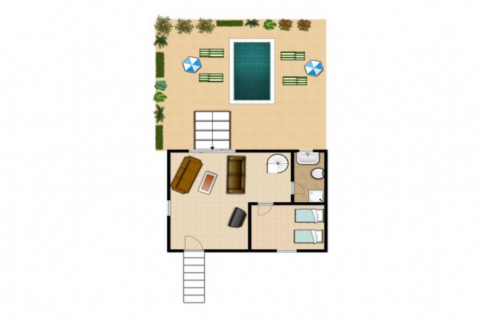 Villa Fedra Poros  ภายนอก รูปภาพ